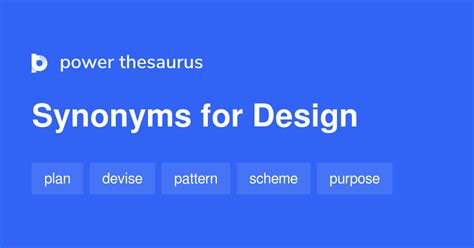 design synonyme